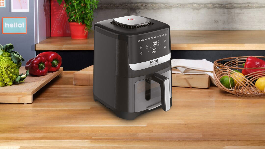 ФРИТЮРНИЦЯ БЕЗ ЖИРУ TEFAL Easy Fry Silence Vision XL EY5568E0