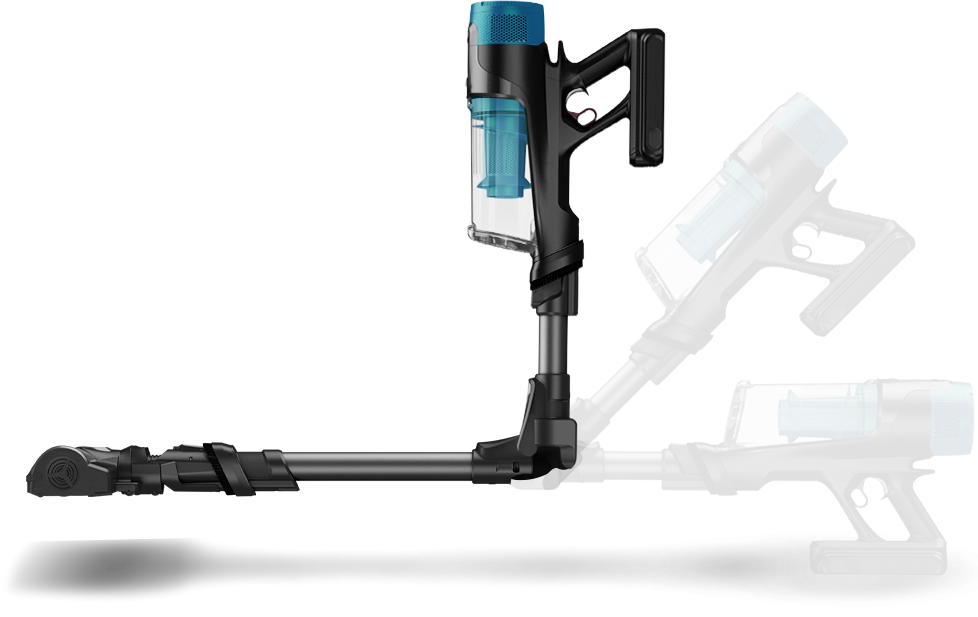 Пилосос Tefal X-Force Flex з прямокутною трубкою.