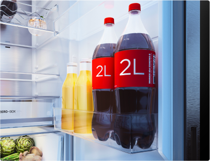 Wnętrze lodówki Teka