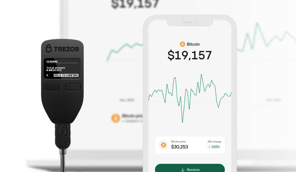 Portfel kryptowalut Trezor Model One Czarny - Opinie, Cena - RTV EURO AGD