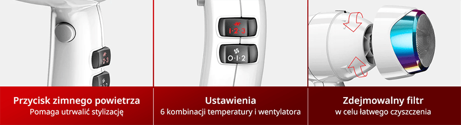 VALERA Suszarka EPOWER 2030 EQ BIAŁA