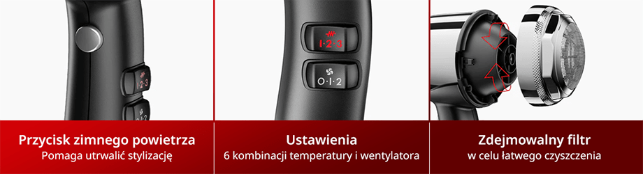 VALERA Suszarka STEELMASTER LIGHT CZARNY CHROM
