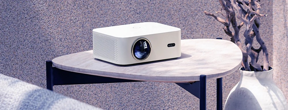 XIAOMI WANBO X2 MAX PROJECTOR WHITE, 450ANSI, 1080P, ANDROID 9.0, AUTO FOCUS, WIFI6