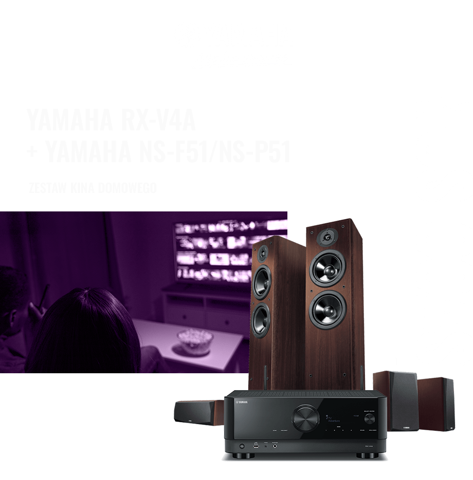 Yamaha RX-V4A + NS-F51/NS-P51