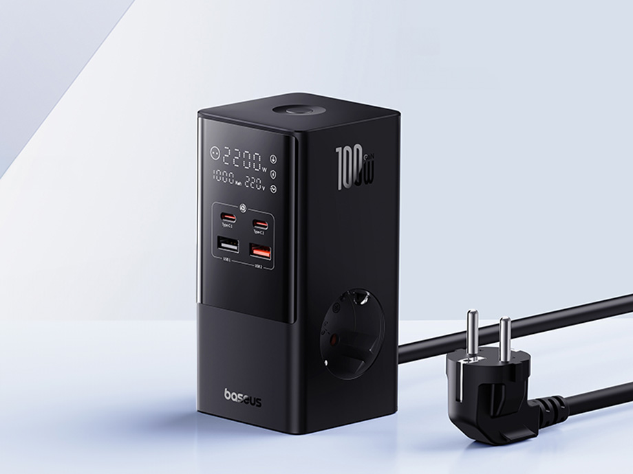 Ładowarka sieciowa Baseus PowerCombo 100W Czarny - Opinie