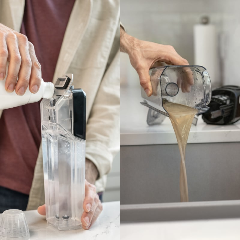 Ви завжди миєте підлогу свіжою водою