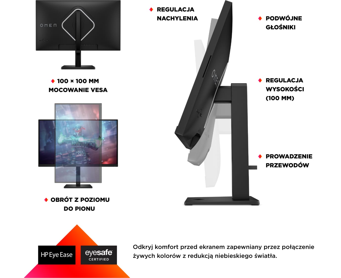 HP MONITOR GAMINGOWY OMEN 27K