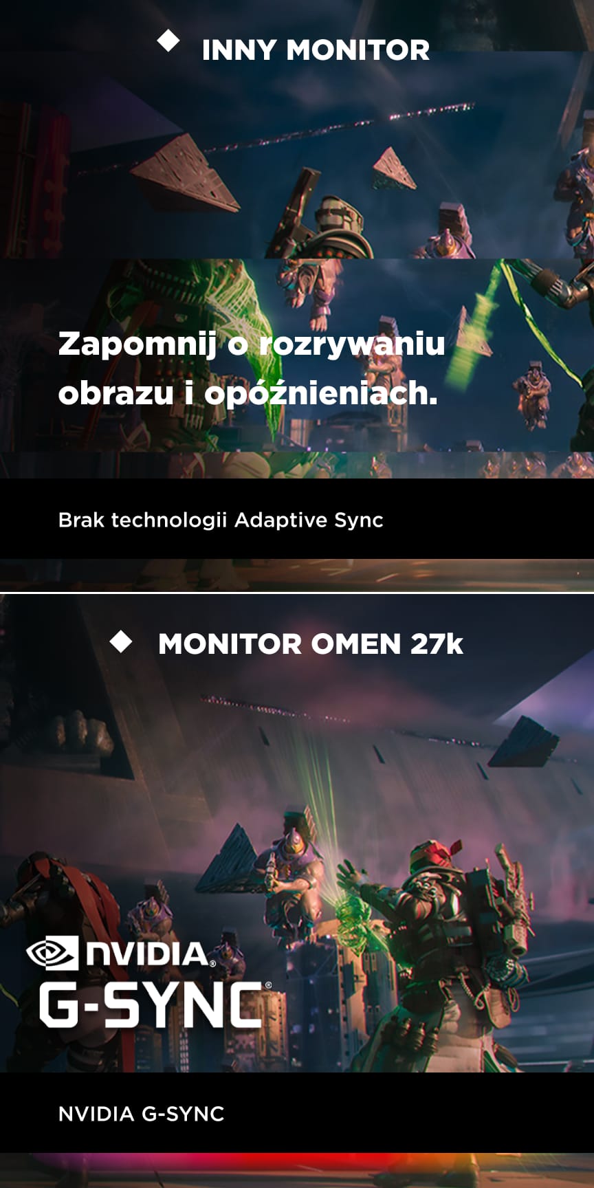 HP MONITOR GAMINGOWY OMEN 27K