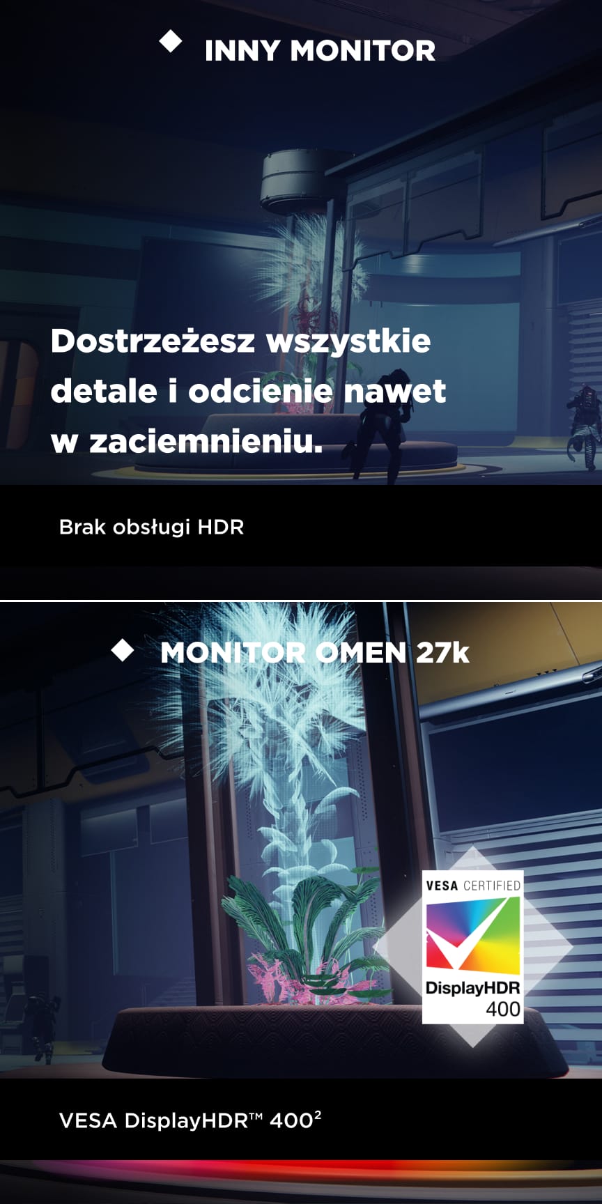 HP MONITOR GAMINGOWY OMEN 27K