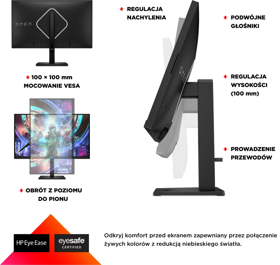 HP MONITOR GAMINGOWY OMEN 27S