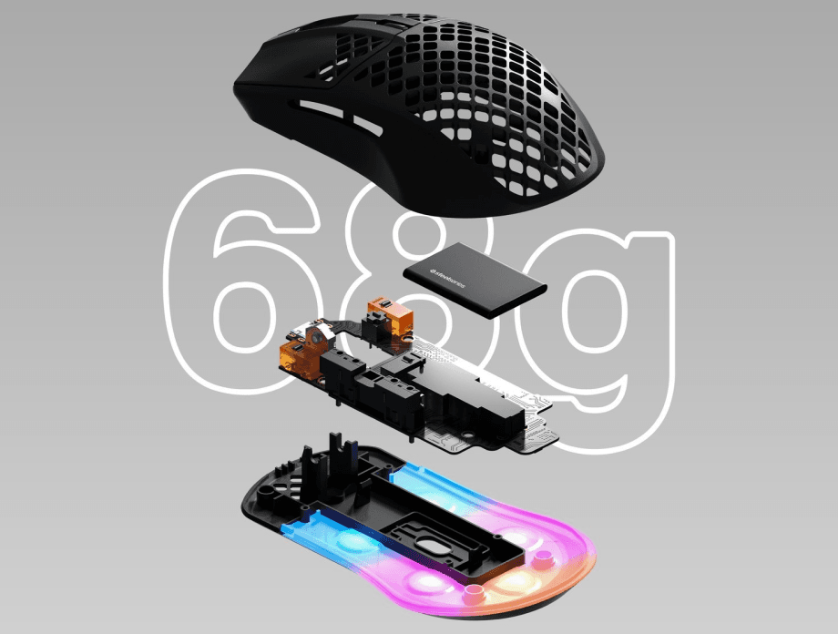 Дротова миша SteelSeries Aerox 3
