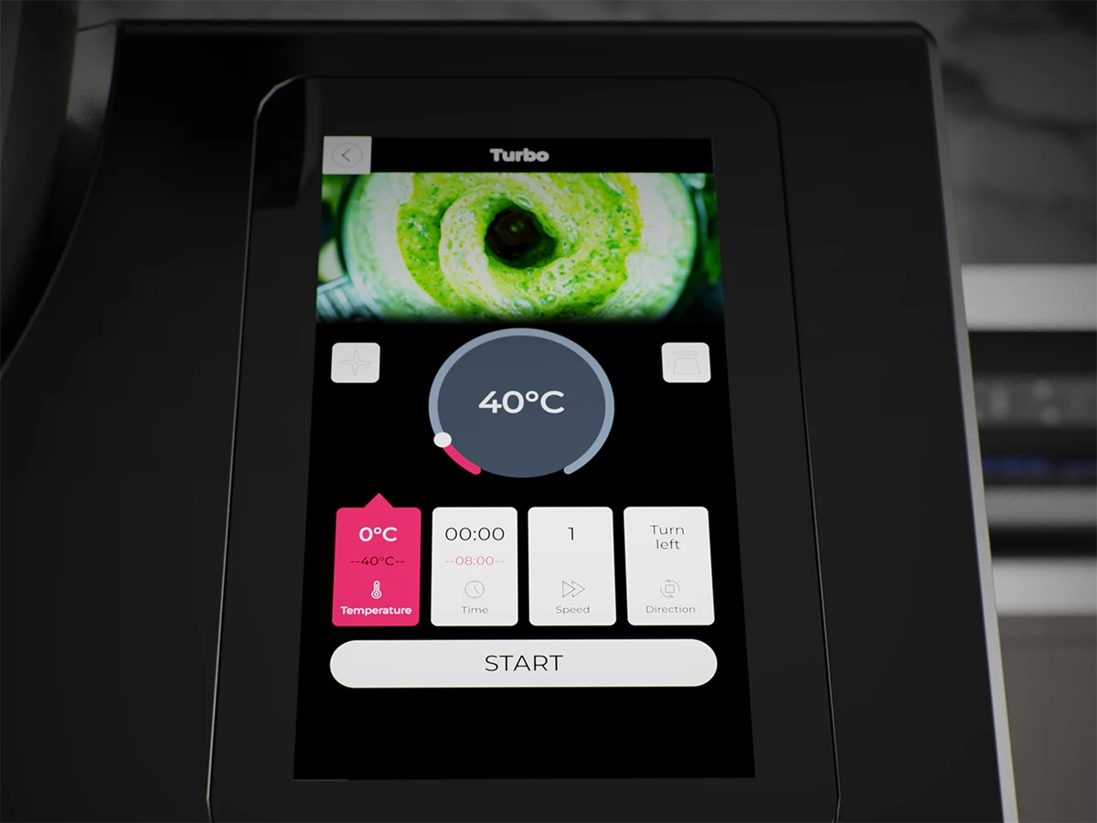 Сенсорний інтерфейс GastroLab CR1S з вибором функцій