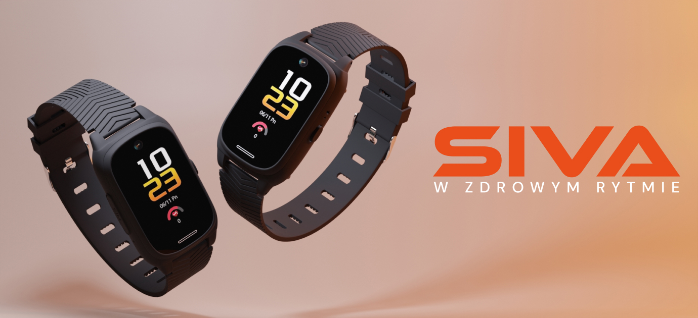 Smartwatch opaska SOS dla osób starszych