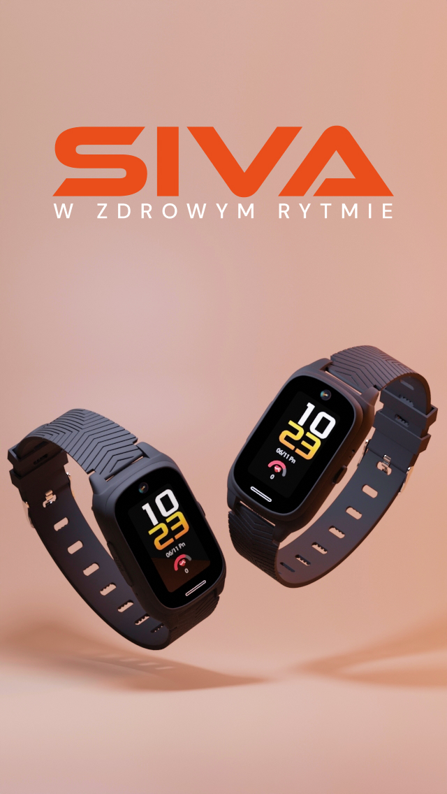 Smartwatch opaska SOS dla osób starszych