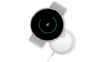 Smartwatch damski z ładowaniem indukcyjnym