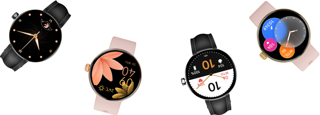 Smartwatch damski z wieloma tarczami
