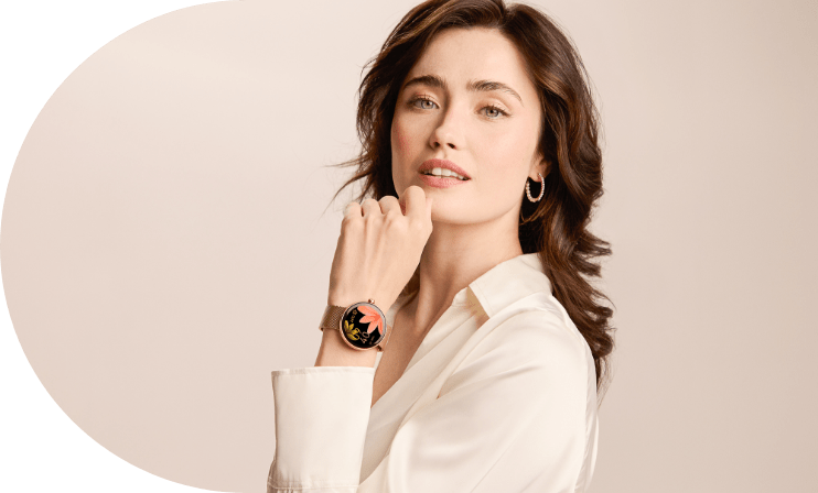 Elegancki smartwatch damski z powiadomieniami