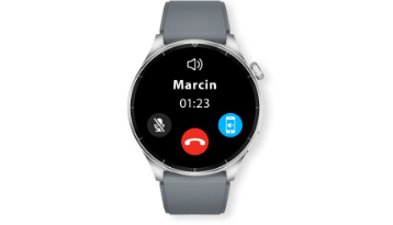 Rozmowy telefoniczne Bluetooth przez smartwatch Grand 2