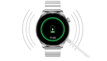 Smartwatch męski z ładowaniem indukcyjnym