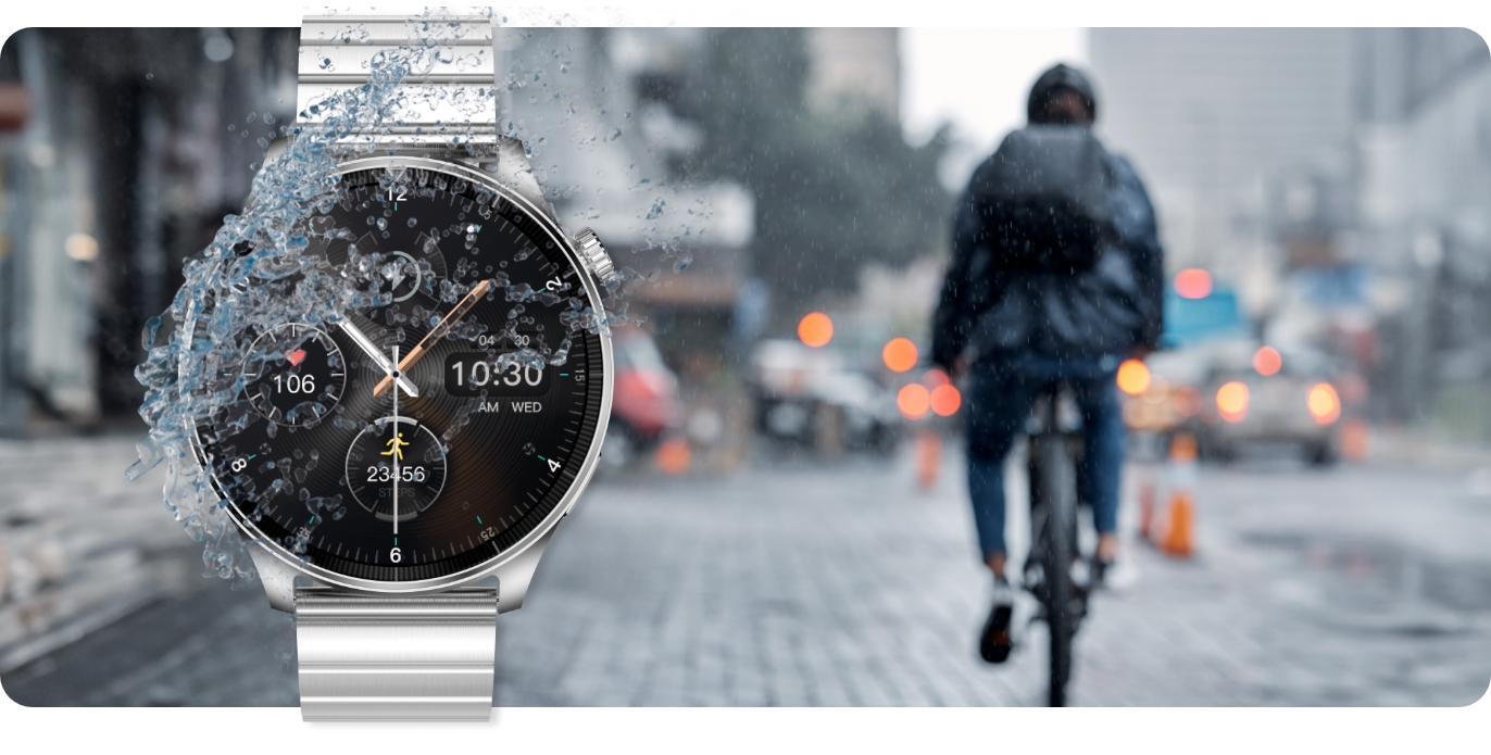 Elegancki smartwatch męski wodoodporny