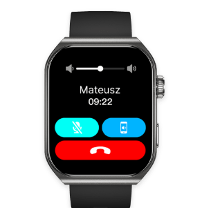 Smartwatch męski z opcją prowadzenia rozmów telefonicznych