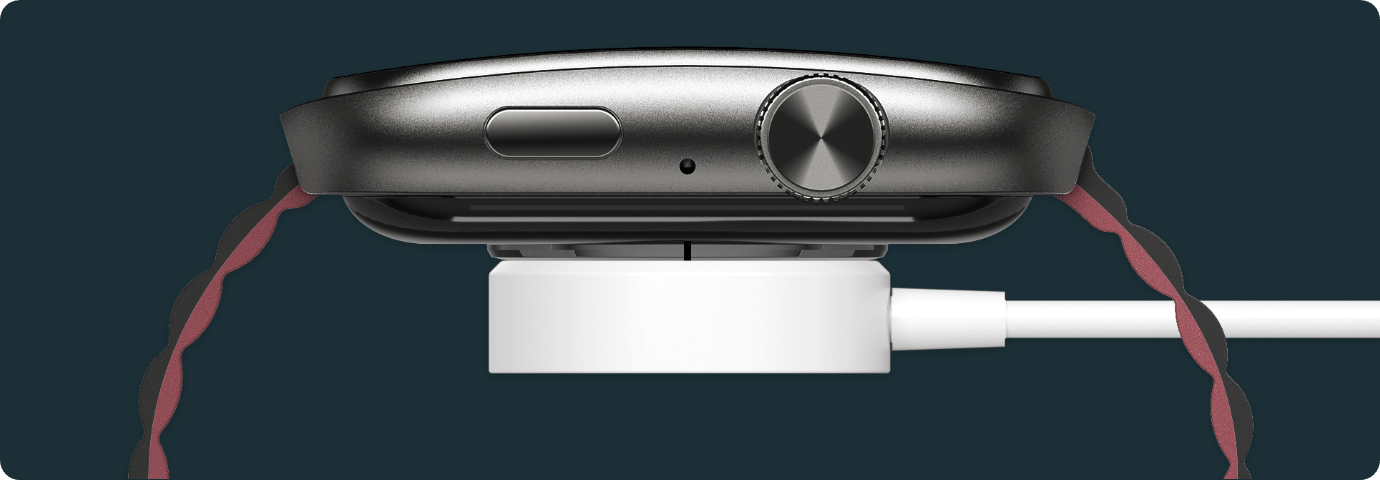 Smartwatch męski z ładowaniem bezprzewodowym
