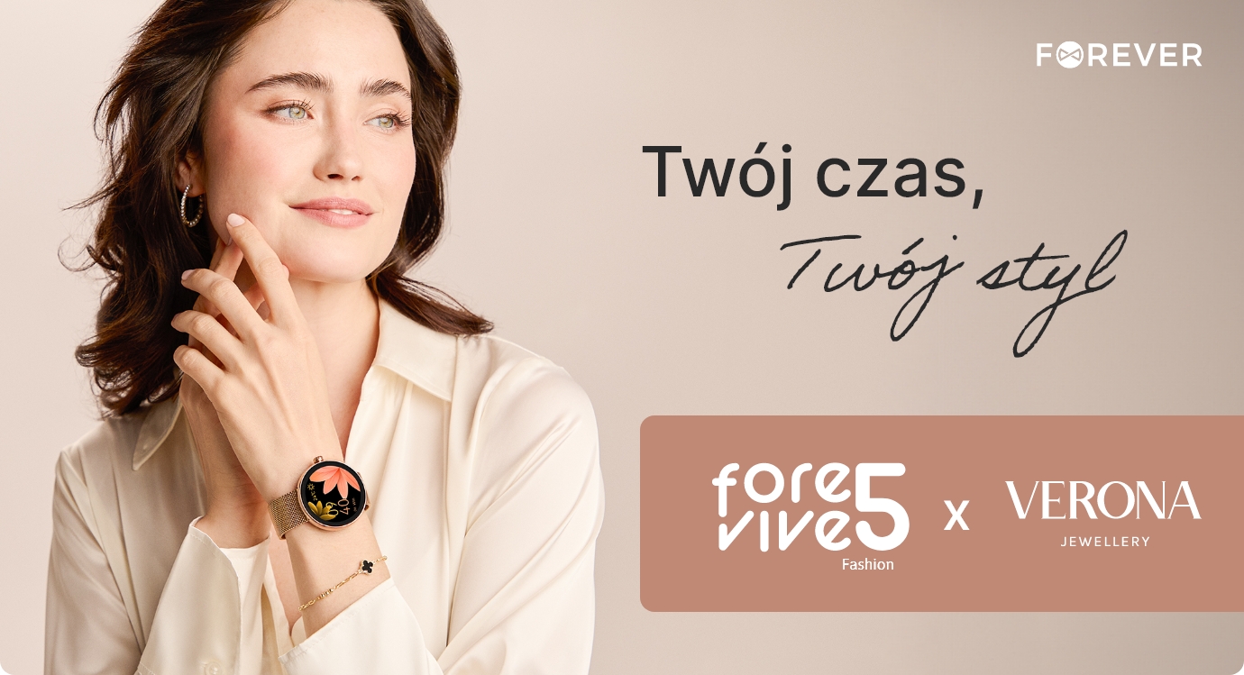 Smartwatch dla kobiet Forevive 5 Fashion