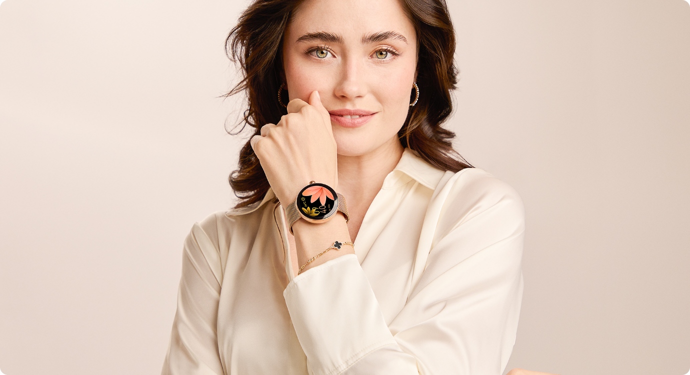 Biżuteryjny smartwatch Forever Forevive 5 Fashion z bransoletką Verona