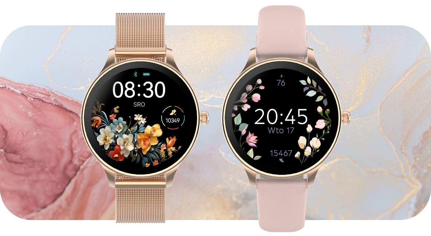 Smartwatch z bardzo wyraźnym kolorowym ekranem