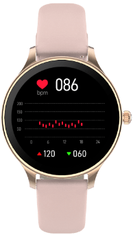 Damski smartwatch z pulsometrem