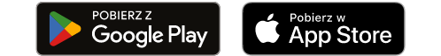 Aplikacja dostępna w sklepie Google Play i App Store