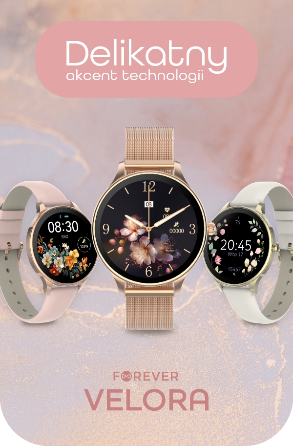 Smartwatch slim dla kobiet Velora