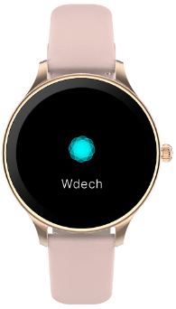 Damski smartwatch z aplikacją do ćwiczeń oddechowych