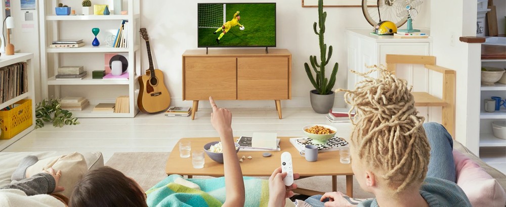 GOOGLE CHROMECAST 4.0 HD GOOGLE TV WIFI WHITE