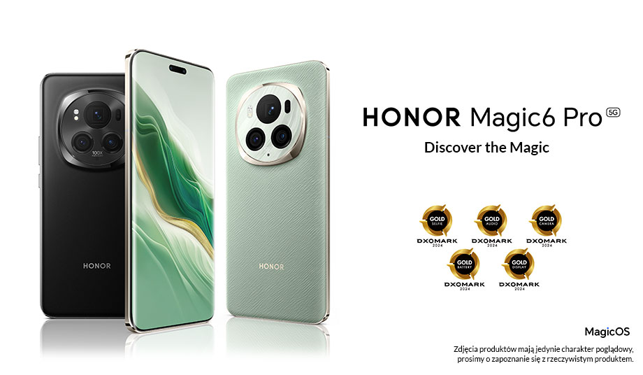 Smartfon Honor Magic 6 Pro 5G 12/512GB 6,8