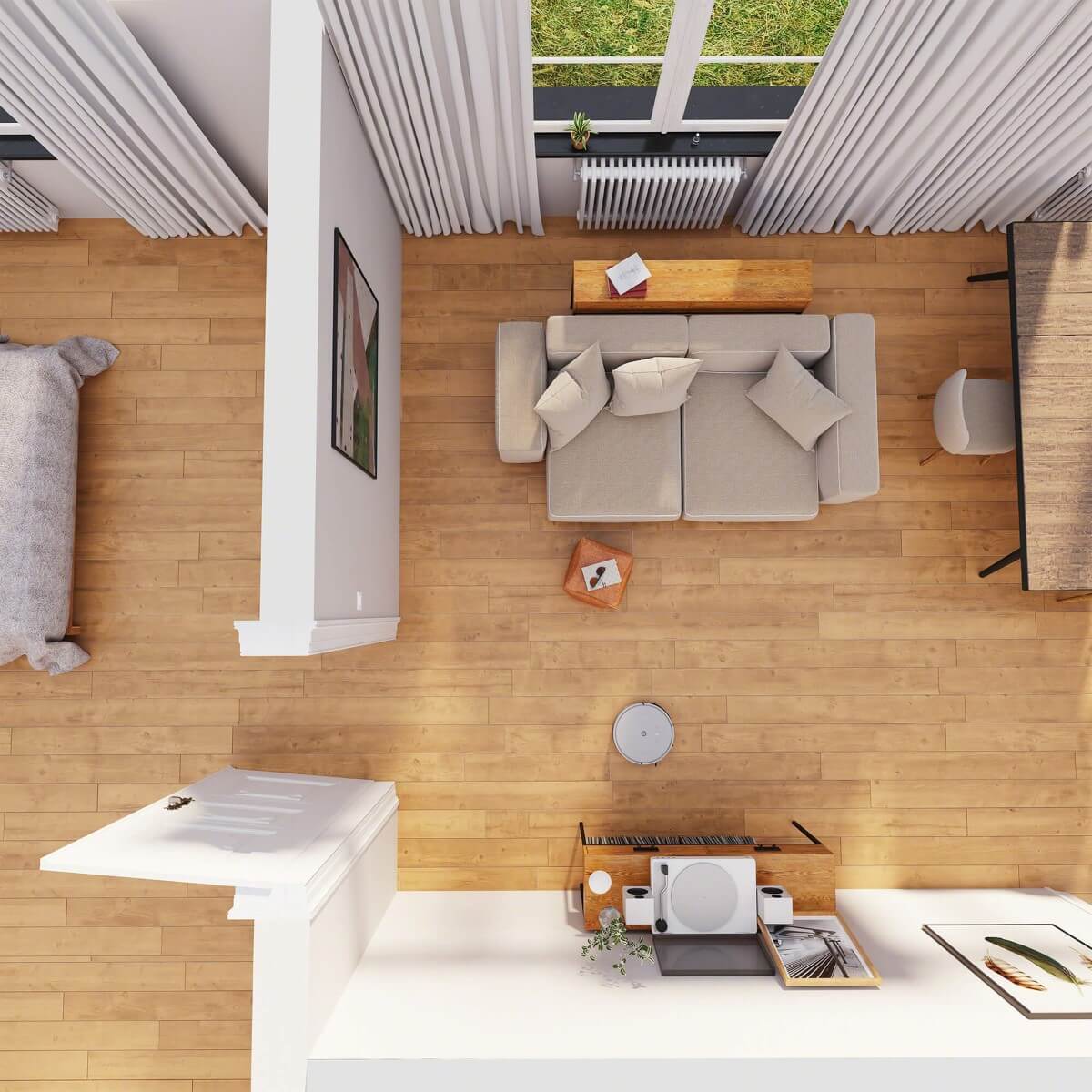 Combo Essential 2 прибирає, коли мене немає вдома