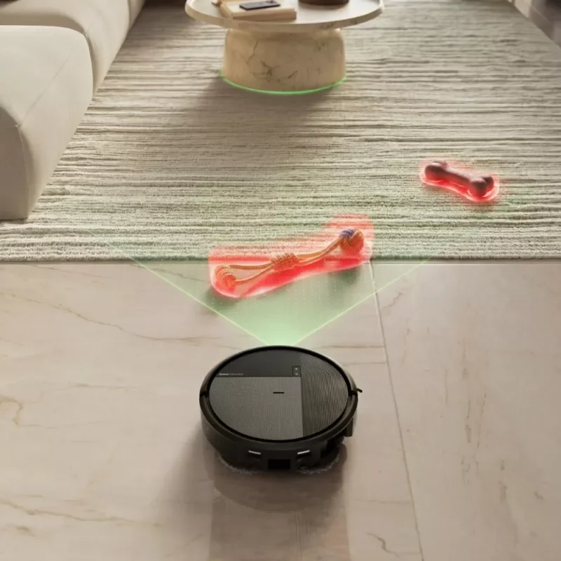 Roomba Plus 575 Combo створює 3D-карту вашого будинку та обходить меблі вітальні