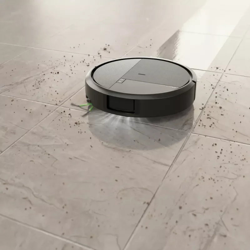 Roomba Plus 575 Combo одночасно пилососить та миє тверді підлоги
