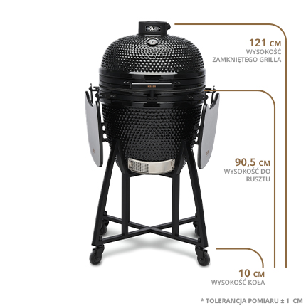 Grill ceramiczny węglowy Kamado Köler EG21