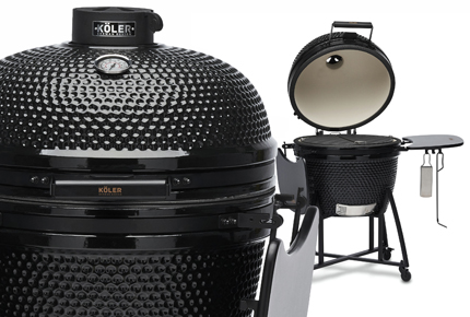 Вугільний керамічний гриль Kamado Köler EG26