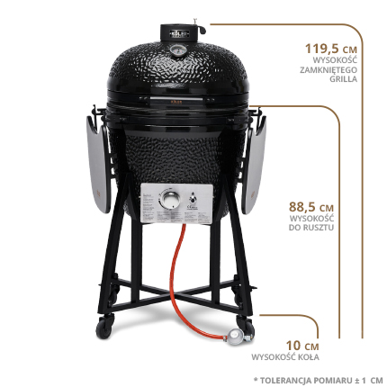Grill ceramiczny węglowy Kamado Köler EG21