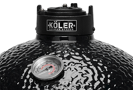 Керамічний гриль на вугіллі Kamado Köler EG21