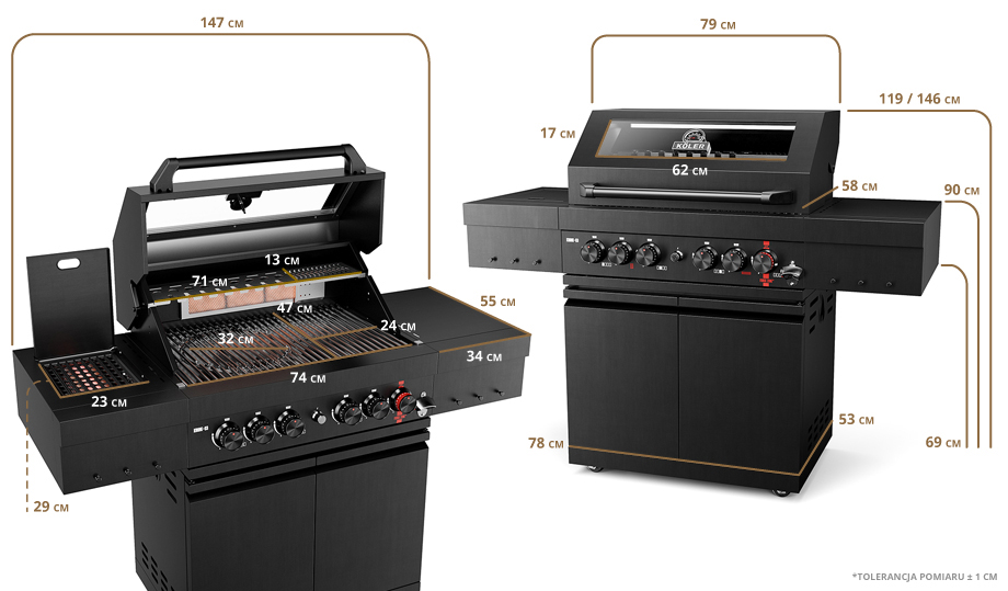 Колер Кроне S3 Чорний