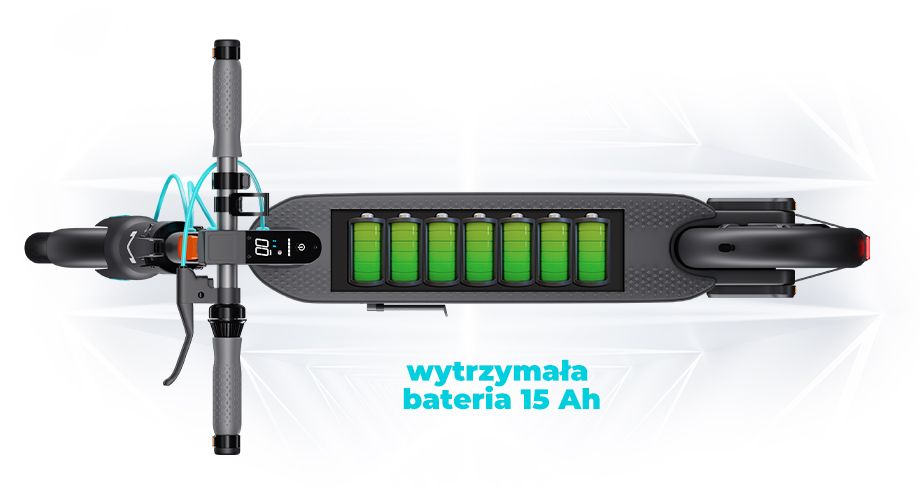 Дівчина катається на самокаті Motus Scooty 10