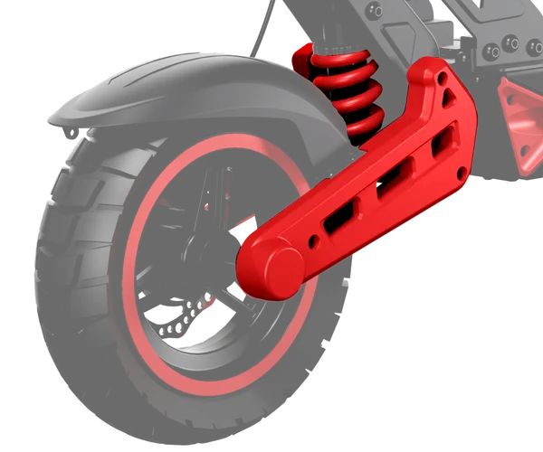 Переднє колесо з підвіскою