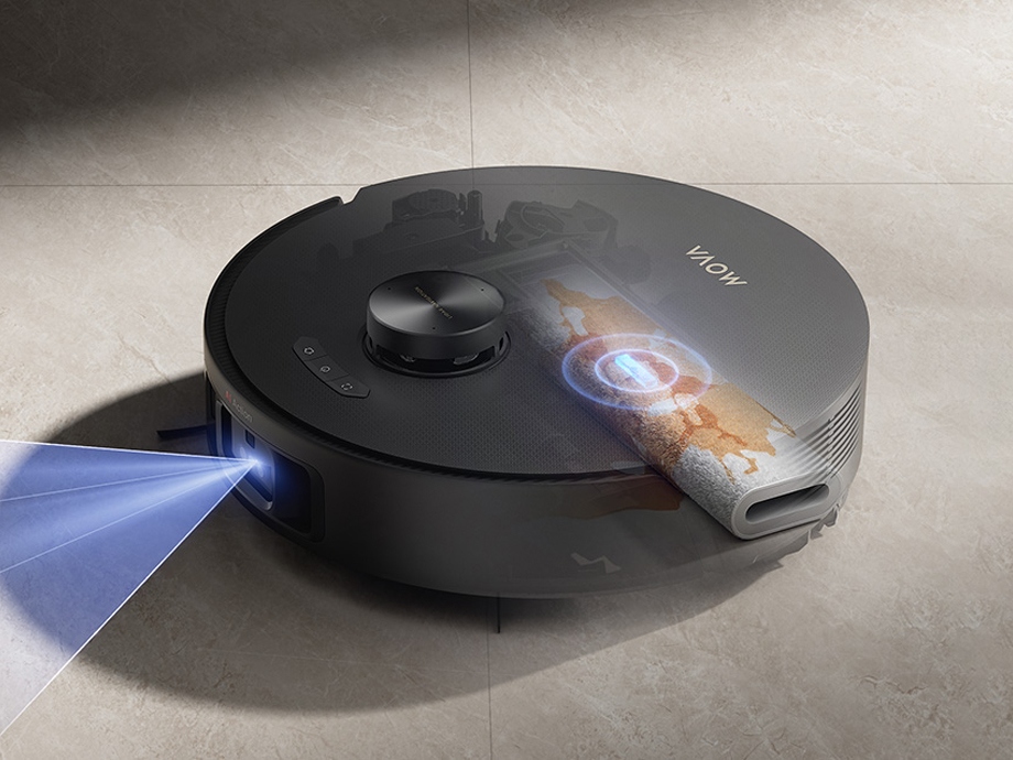 ゆとすも Robot sprzątający Mova V50 Ultra Funkcja mopowania Stacja