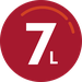 Pojemna 7-litrowa misa