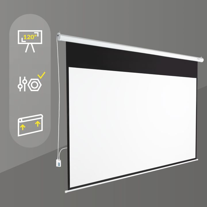 Podwieszany ekran projekcyjny Overmax Automatic Screen 120