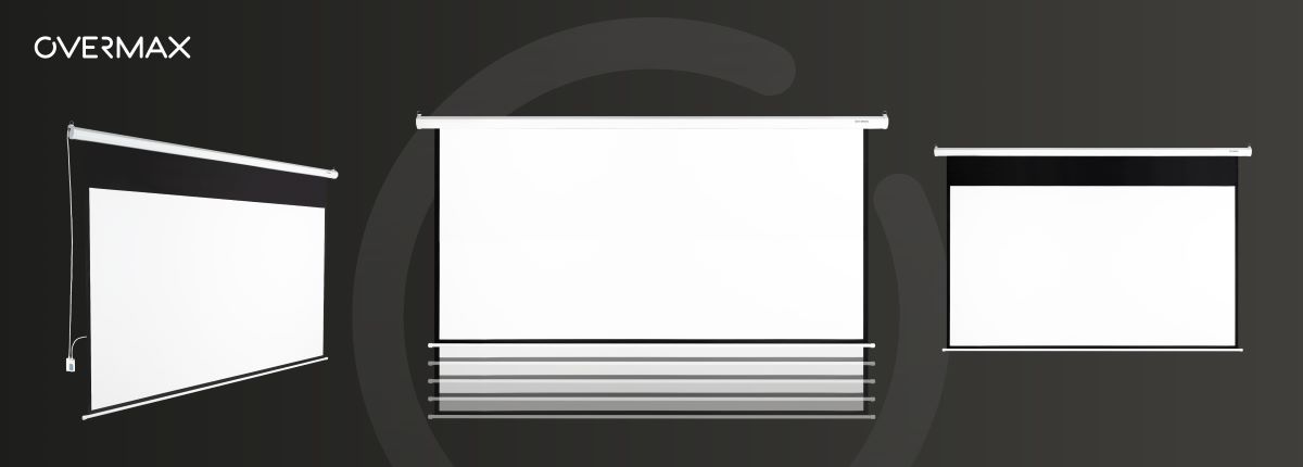 Podwieszany ekran projekcyjny Overmax Automatic Screen 120