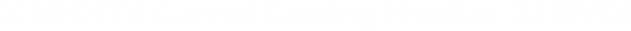 Xiaomi Curved Gaming Monitor G34WQi